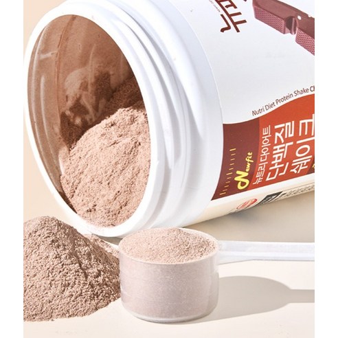 뉴핏 뉴트리 다이어트 단백질 쉐이크 초코맛 600g, 1개 이미지 4