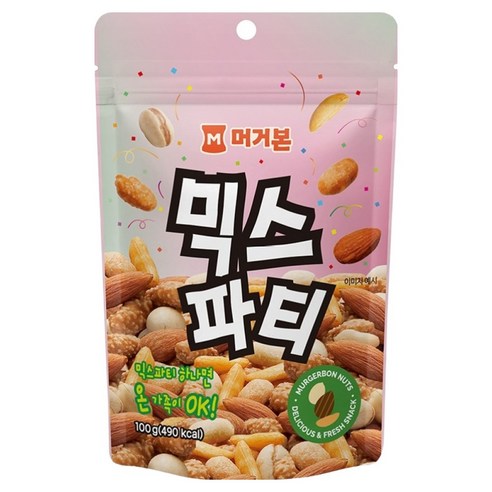 머거본 믹스파티 믹스넛, 100g, 1개