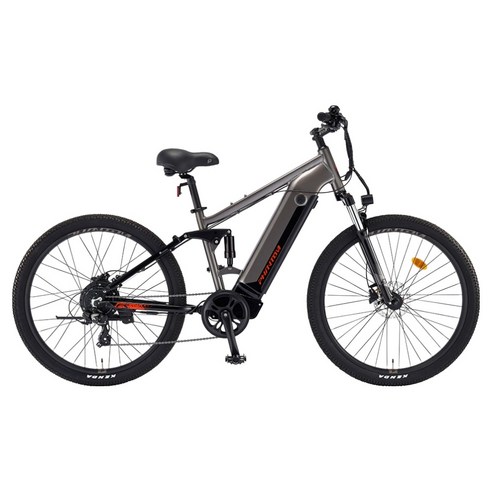 삼천리자전거 팬텀 FS 27.5 8단 48V 20Ah 943.8Wh 삼성 CELL PAS/스로틀 겸용 MTB형 전기자전거 고객직접설치, 웜 실버 블랙, 알루미늄