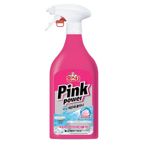 홈스타 핑크파워 욕실 찌든때 클리너, 1개, 510ml