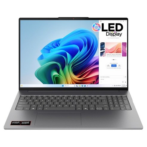 레노버 2026 아이디어패드 슬림 5 16AGP11 라이젠 AI 라이젠 AI 400 시리즈, Luna Grey, 83S2003YKR, 512GB, 32GB, WIN11 Home