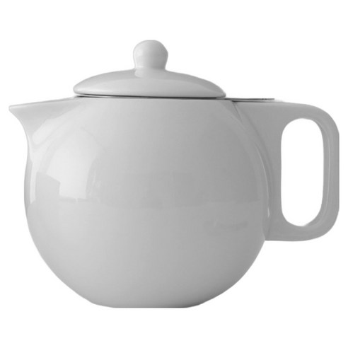 비바 제이미 도자기 티포트 라지, PURE WHITE, 1개, 1L