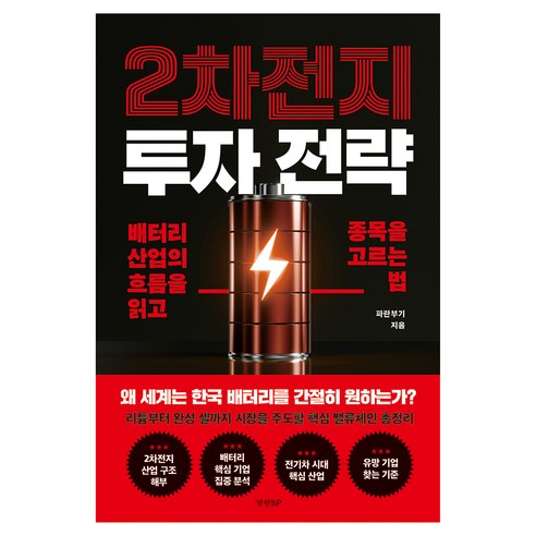 2차전지 투자 전략:배터리 산업의 흐름을 읽고 종목을 고르는 법, 경향BP, 파란부기