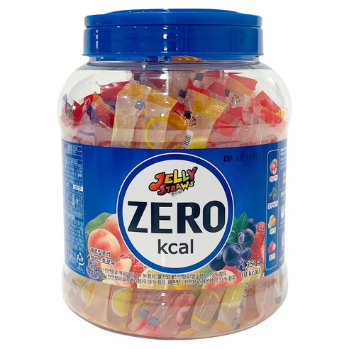 젤리스트로우 제로칼로리 젤리, 1개, 1.351kg