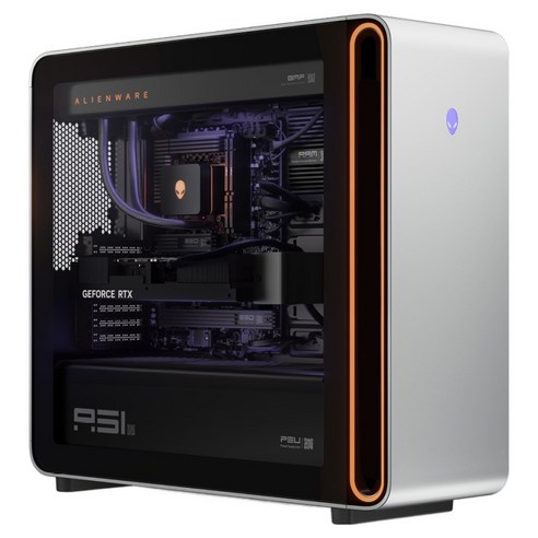 델 2026 에일리언웨어 에어리어-51 라이젠9 라이젠 9000 시리즈 지포스 RTX 5080 고객직접설치, 플래티넘, DAAT2265-WP03KR, 2TB, 32GB, WIN11 Pro