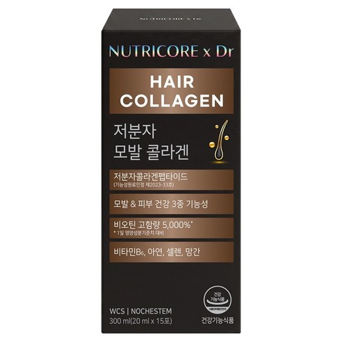 뉴트리코어 Dr 저분자 모발 콜라겐, 1개, 300ml