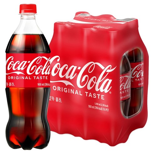 코카콜라 오리지널, 900ml, 6개