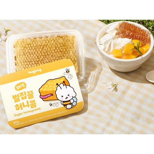 요아정 벌집꿀 허니콤 500g, 1개 이미지 2