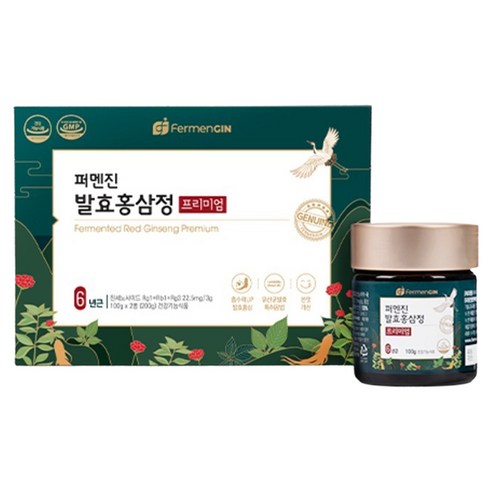 퍼멘진 발효홍삼정 프리미엄, 200g, 1개