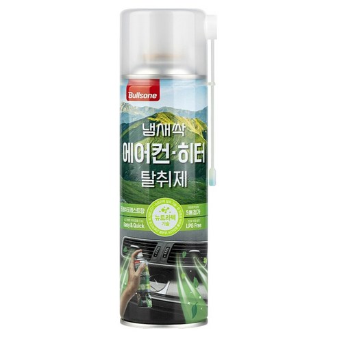불스원 냄새싹 이지 앤 퀵 에어컨 탈취제 프레쉬 포레스트향, 160g, 1개