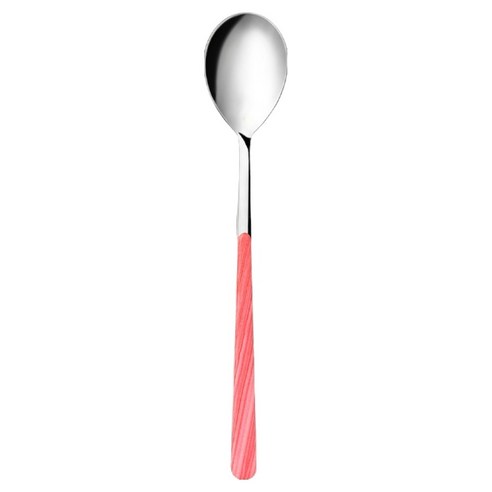 네바 316 샤이니 커트러리 티스푼, 마블 코랄핑크, 1개