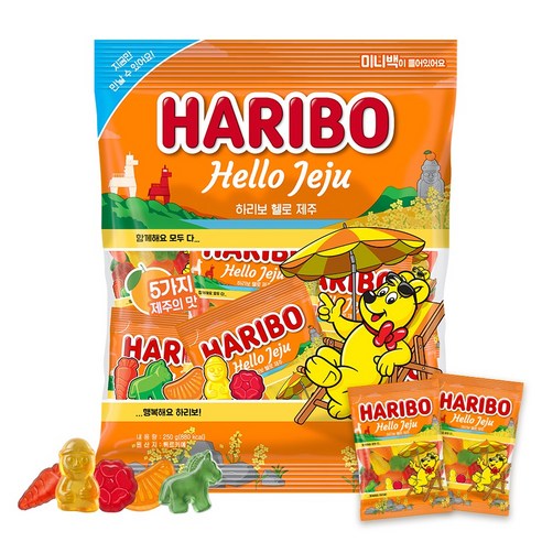 하리보 헬로 제주 젤리, 250g