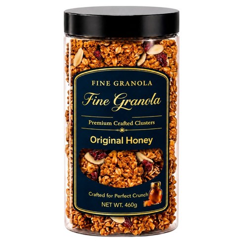 파인 바삭달달 수제 그래놀라 플레인, 460g, 1개