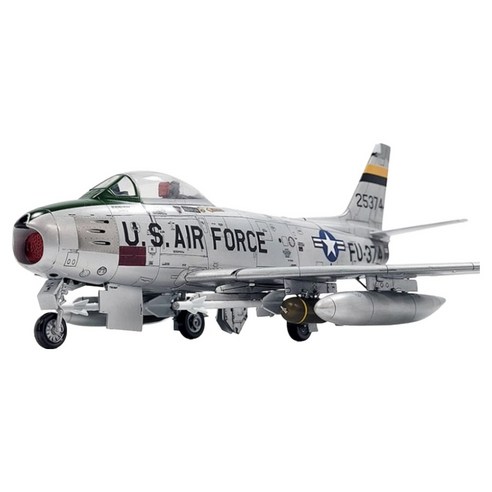 아카데미과학 12369 1/48 F-86F-40 세이버 전투기 프라모델, 1개