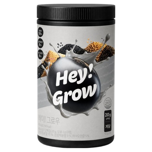 푸드올로지 헤이 그로우 곡물맛 저당 단백질 쉐이크, 1개, 600g