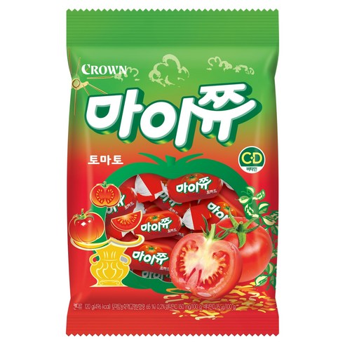 마이쮸 토마토, 120g, 1개 - 츄잉/소프트캔디