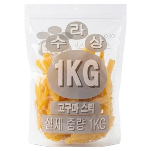 아이핏코리아 강아지 수라상 스틱, 고구마, 1kg, 1개