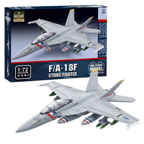 바니랜드 4D모델 FA-18F 슈퍼호넷 VFA-2 바운티헌터 블록, 1개