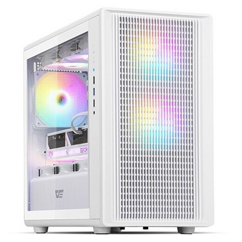 주연테크 2026 게임용 조립PC 라이젠5 라이젠 9000 시리즈 지포스 RTX 5060 Ti 화이트, 512GB, 16GB, Free DOS, 라이젠5-9600X