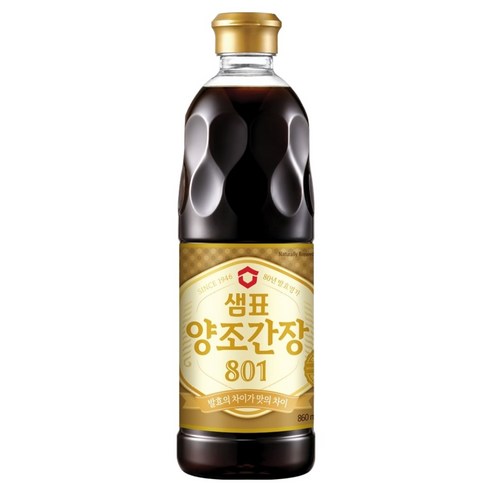 샘표 양조간장 801, 860ml, 1개