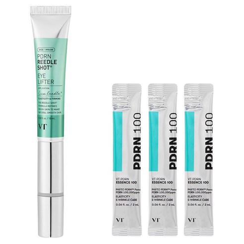 브이티코스메틱 PDRN 리들샷 아이리프터 본품 15ml + PDRN 에센... 솔직 후기 | 피부 타입별 분석 - 대표 이미지