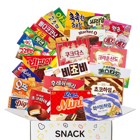 사무실 인기과자 26종 세트