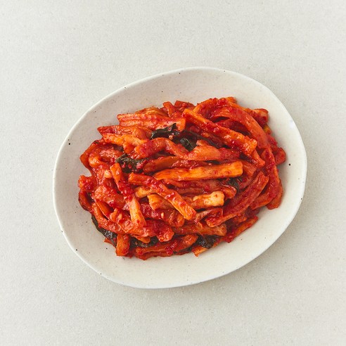 천년의반찬 매콤 실비 무말랭이, 300g, 2개 - 무말랭이무침