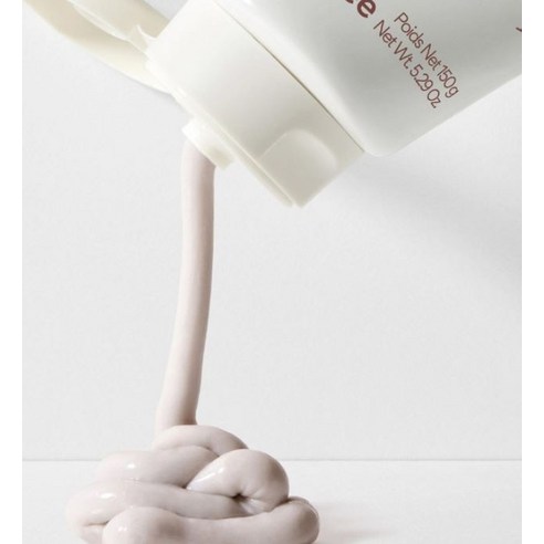 이니스프리 화산송이 모공 바하 클렌징 폼 후기 분석 - 제형 텍스처 접사