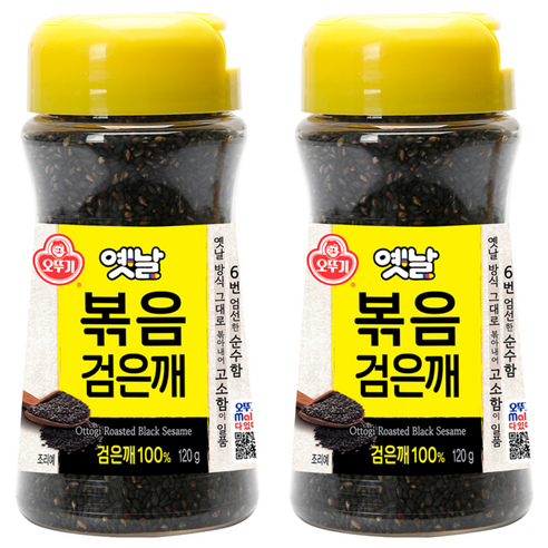 오뚜기옛날 볶음 검은깨, 120g, 2개