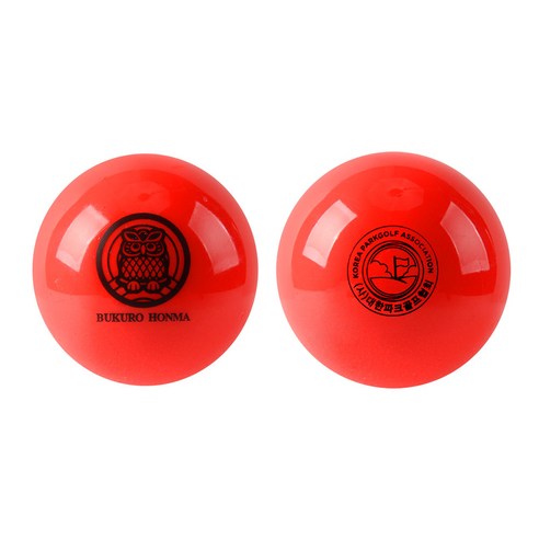 부쿠로혼마 컬러 파크골프공 3피스 B3FUPB07 이미지 4