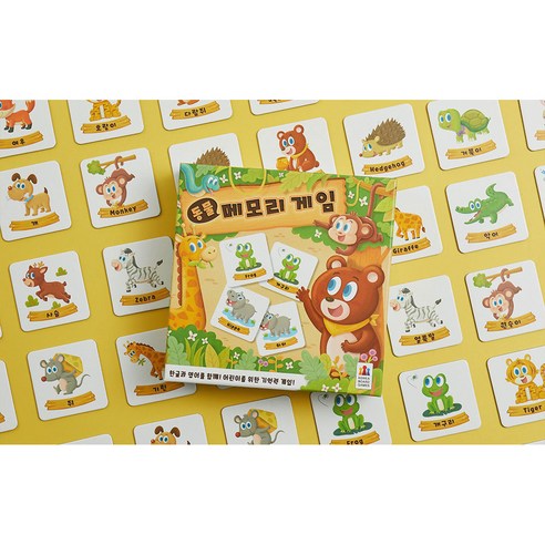 코리아보드게임즈 동물 메모리 게임 이미지 3