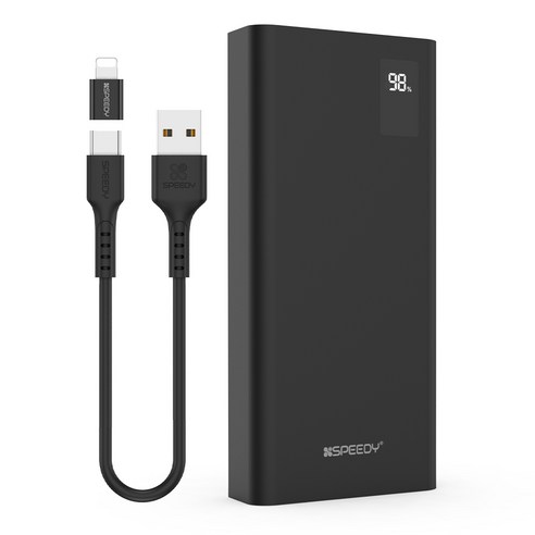 스피디 슬림핏 PD 20W 고속충전 보조배터리 20000mAh + C타입... 개봉기 | 실사용 후기 - 상품 이미지 1