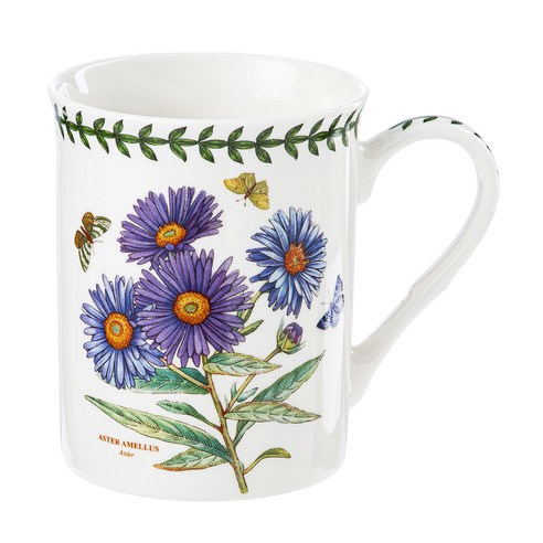 포트메리온 보타닉가든 머그컵 4종 세트 후기 분석 - 다양한 꽃 패턴 디자인