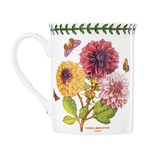 포트메리온 보타닉가든 머그컵 4종 세트 후기 분석 - 제품 밑면 로고 확인