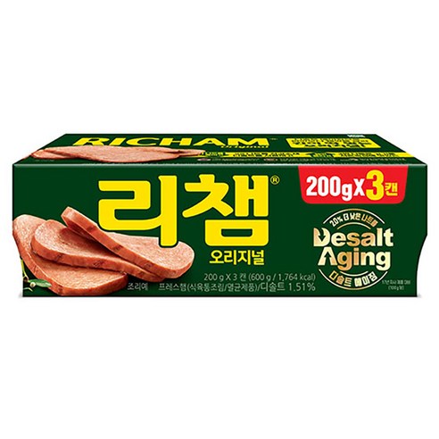 리챔 오리지널, 200g, 3개