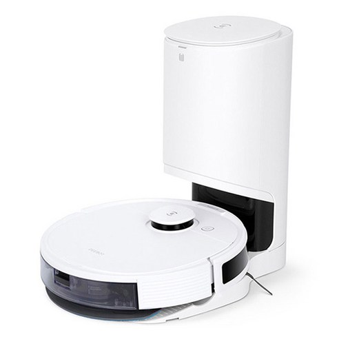 ECOVACS 디봇 로봇청소기 본체 DLN11 + 오토 엠티스테이션 CH1918 N8 PRO PLUS, DLN11(본체),CH1918(오토 엠티스테이션), 화이트