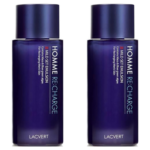 라끄베르 옴므 리차지 셋에멀전, 180ml, 2개