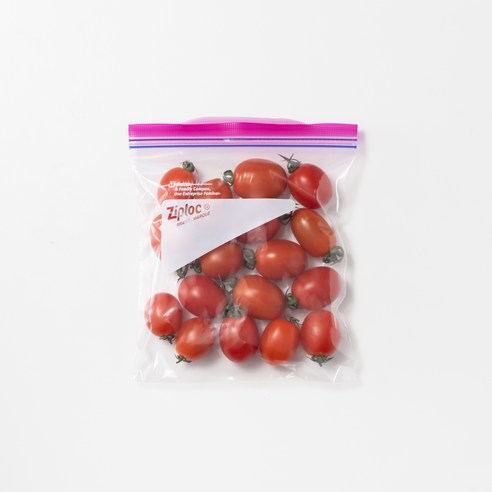 지퍼락 그립앤실 탭 냉장용 지퍼백 소형 + 중형 + 대형 세트 이미지 4