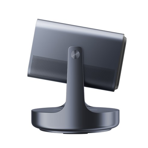 Hisense 4K 트리플 컬러 RGB 레이저 스마트 미니 프로젝터 후기 분석 - 제품 측면 및 포트 구성