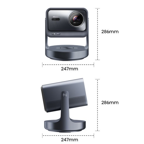 Hisense 4K 트리플 컬러 RGB 레이저 스마트 미니 프로젝터 후기 분석 - 패키지 박스 구성