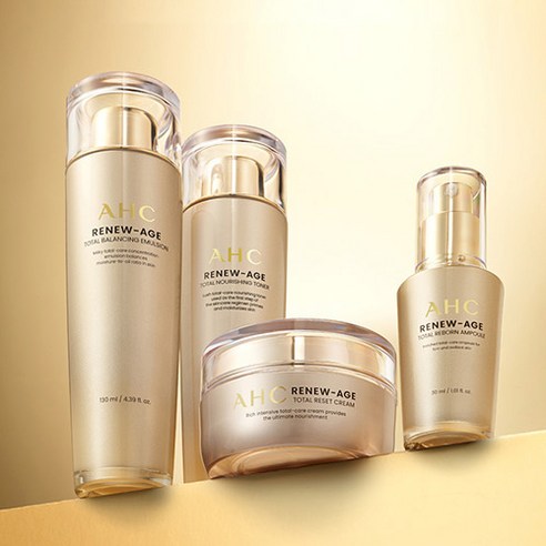 AHC 리뉴에이지, 흐르는 시간을 되돌리는 듯한 놀라운 변화