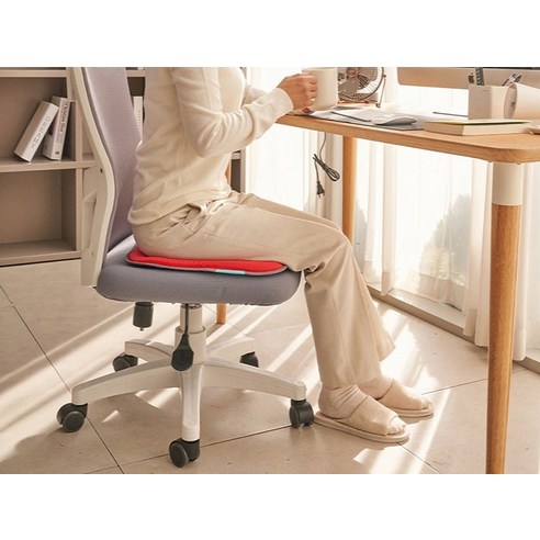 밸런스온 베타젤 FIT 시트 L + 커버 후기 분석 - 커버 소재 확대 컷