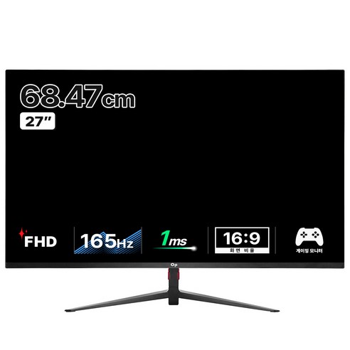 크로스오버 FHD 오버파워 277GK4 리얼 165 게이밍 모니터, 68.5cm, 277GK4(무결점)