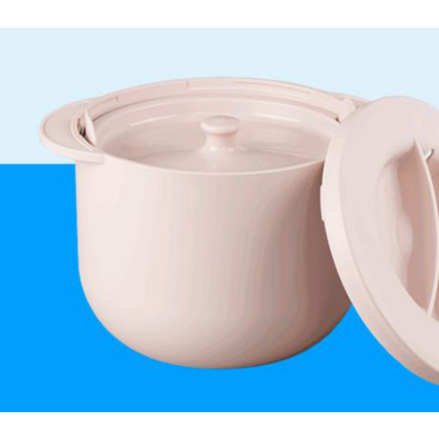 합리적인 가격과 건강을 모두 잡는 위티미티 로우쿡 저당질 밥솥, 핑크 (WT102)!