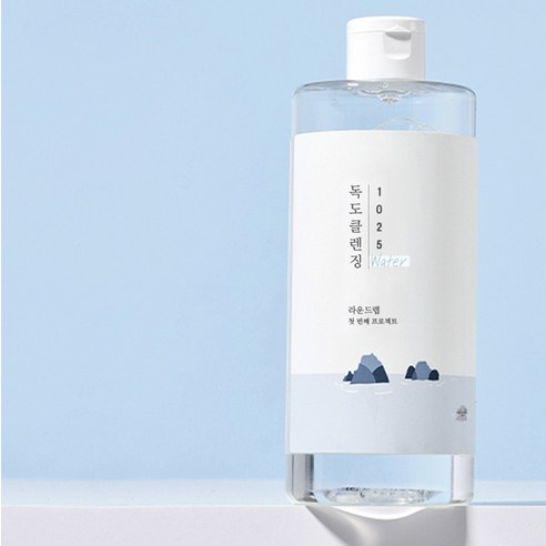 라운드랩 1025 독도 클렌징워터 솔직 후기 | 피부 타입별 분석 - 상품 이미지 3