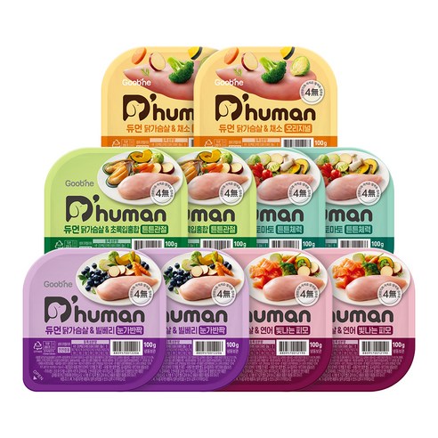 듀먼 전연령 강아지 닭가슴살 화식 냉동 간식 5종 세트 솔직 후기 | 실제 사용자 리뷰 총정리 - 상품 이미지 4