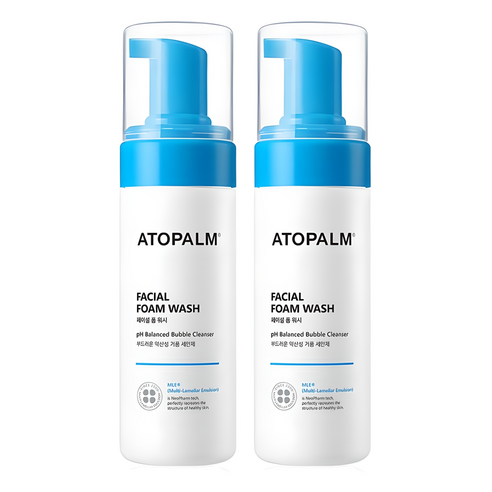 아토팜 페이셜 폼 워시, 150ml, 2개