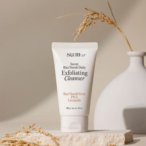 숨37도 시크릿 라이스 누룩 필링 투 폼 클렌저 이미지 4