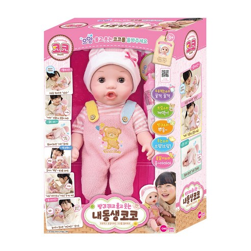 원앤원 방귀뀌고 울고웃는 내동생코코, 혼합색상, 1개