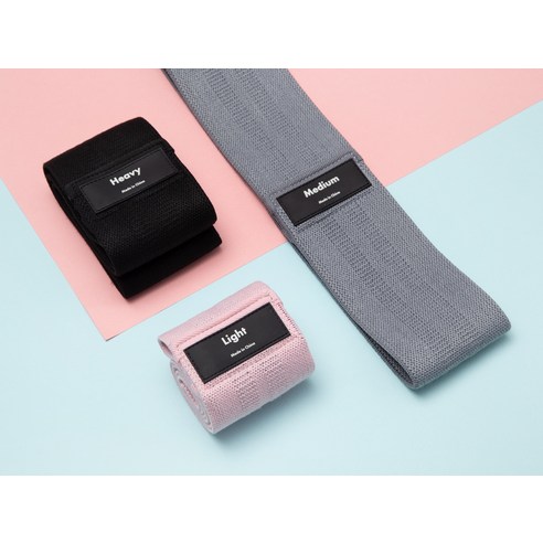 코멧 스포츠 힙 밴드 3종 세트 (전용 파우치 포함) 실사용 후기 | 효과 있을까? - 상품 이미지 3